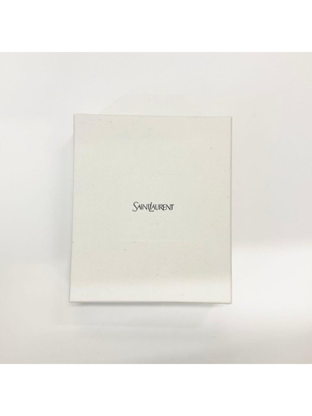 Saint Laurent Leather 2 Parts Stitch YSL Logo Quilted Wallet - Picture 10 of 10